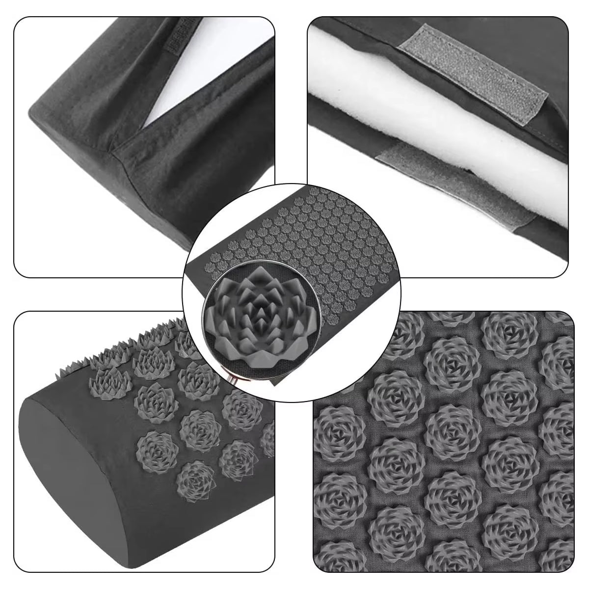 AcuRelaxy Acupressure Mat for Back Pain & Relaxation Relief