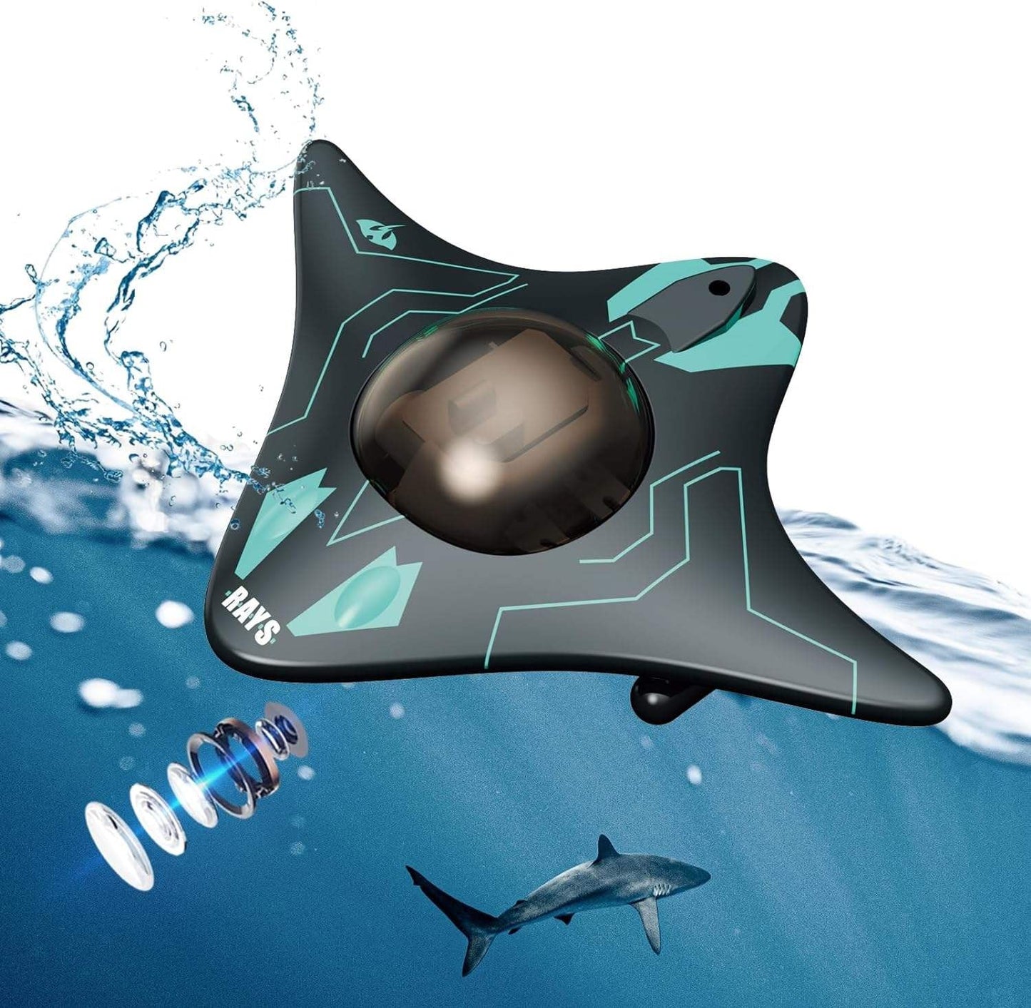 JetixBoat RC Boat: 40km/h with Real-Time HD Underwater Streaming
