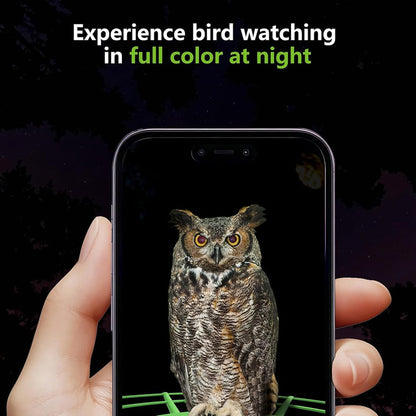 DeasNocx WiFi Bird Feeder Camera 1080P HD Night Vision