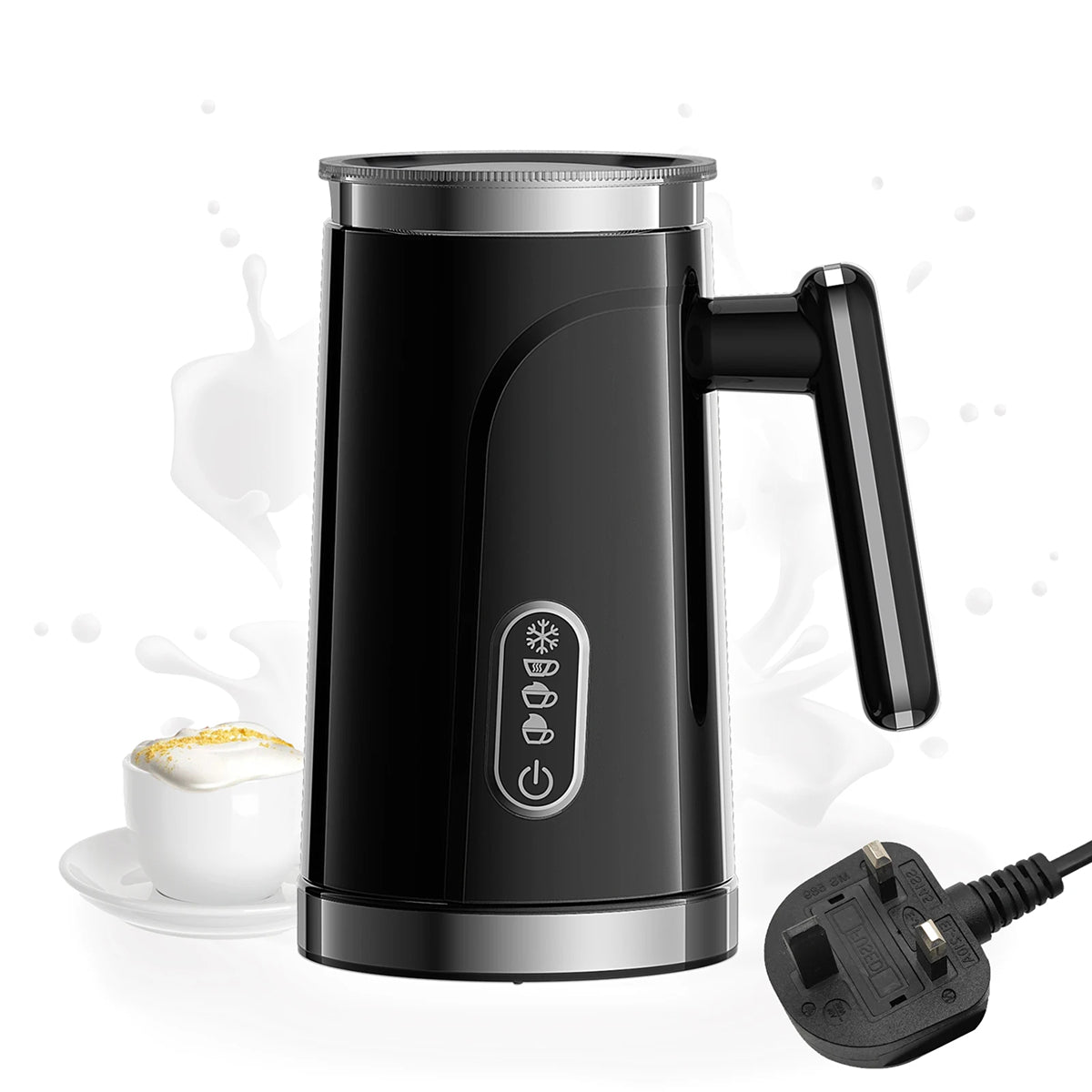 ChocoJiva Smart Hot Chocolate Maker – Automatic Milk Frother, Rapid Thermal Heating & Easy-Pour Spout