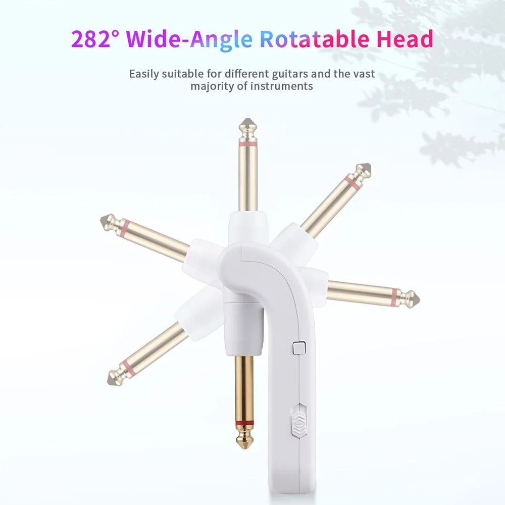 InsMazid Wireless Guitar Transmitter and Receiver 48K HD Audio
