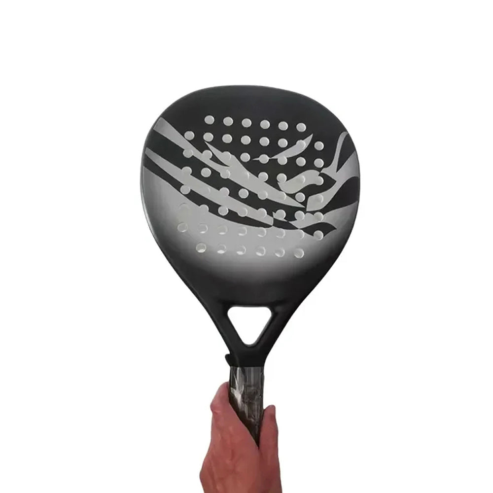 KetibLaxi Carbon Fiber Padel Racket with EVA Foam Core