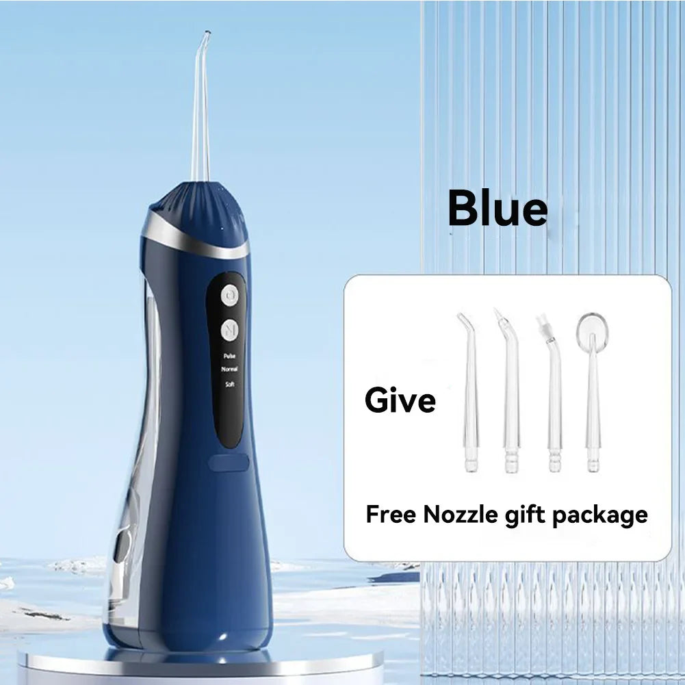 FloziWash Handheld Water Flosser 1600 Pulses Per Minute
