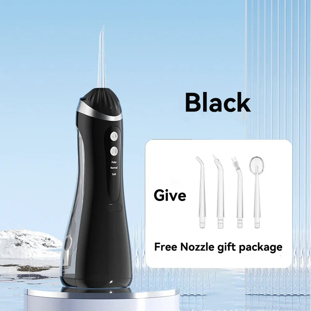 FloziWash Handheld Water Flosser 1600 Pulses Per Minute