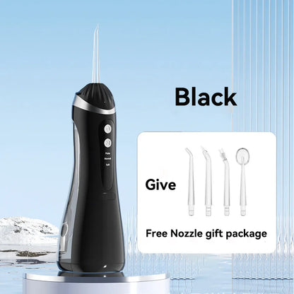 FloziWash Handheld Water Flosser 1600 Pulses Per Minute