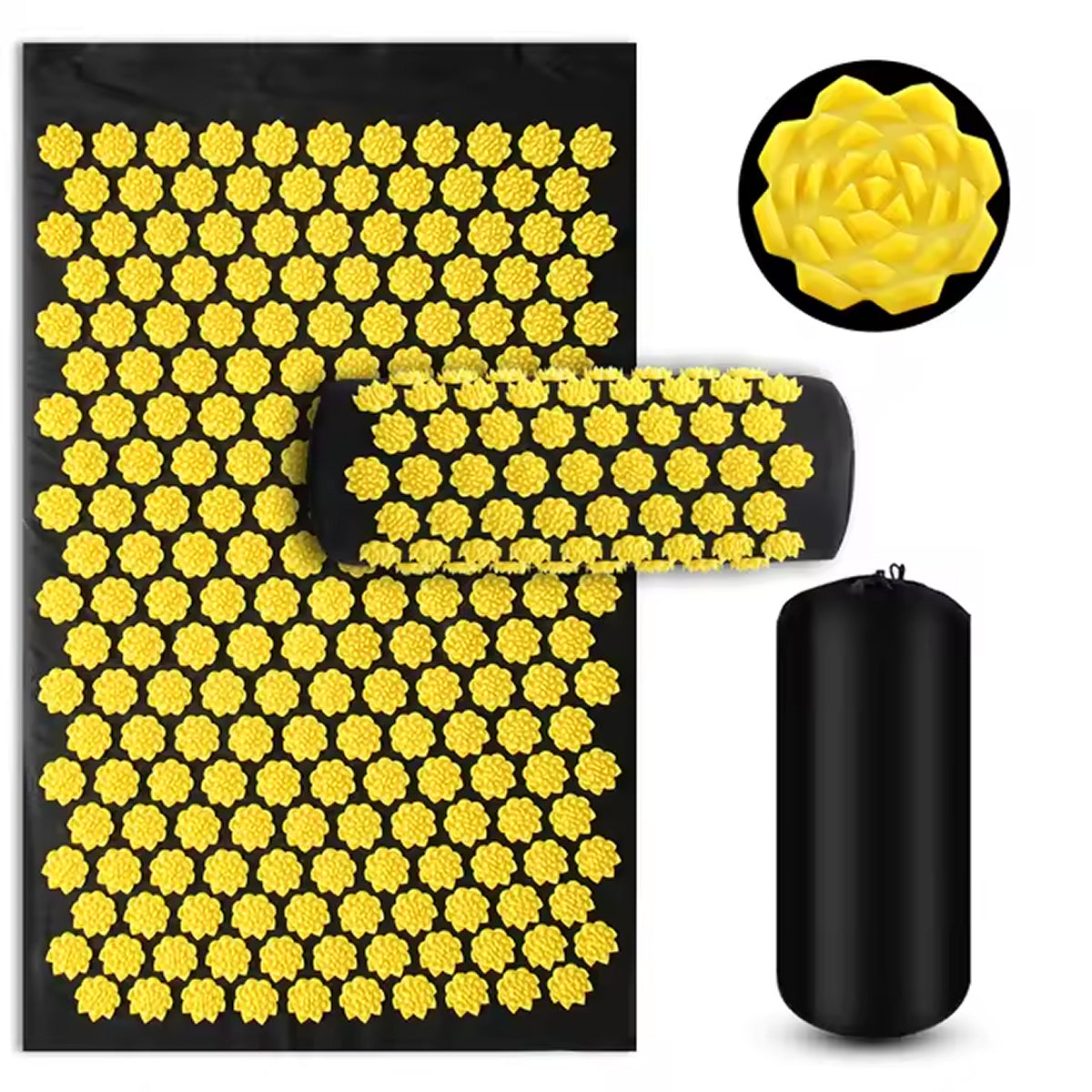 AcuRelaxy Acupressure Mat for Back Pain & Relaxation UK