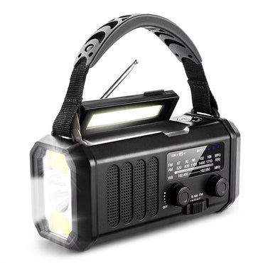 AlertWavi 10000mAh Emergency Weather Radio with Solar and Hand Crank