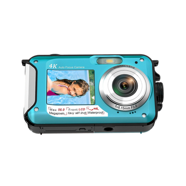 ShotCorix 4K UHD 56MP Dual Screen Waterproof Camera