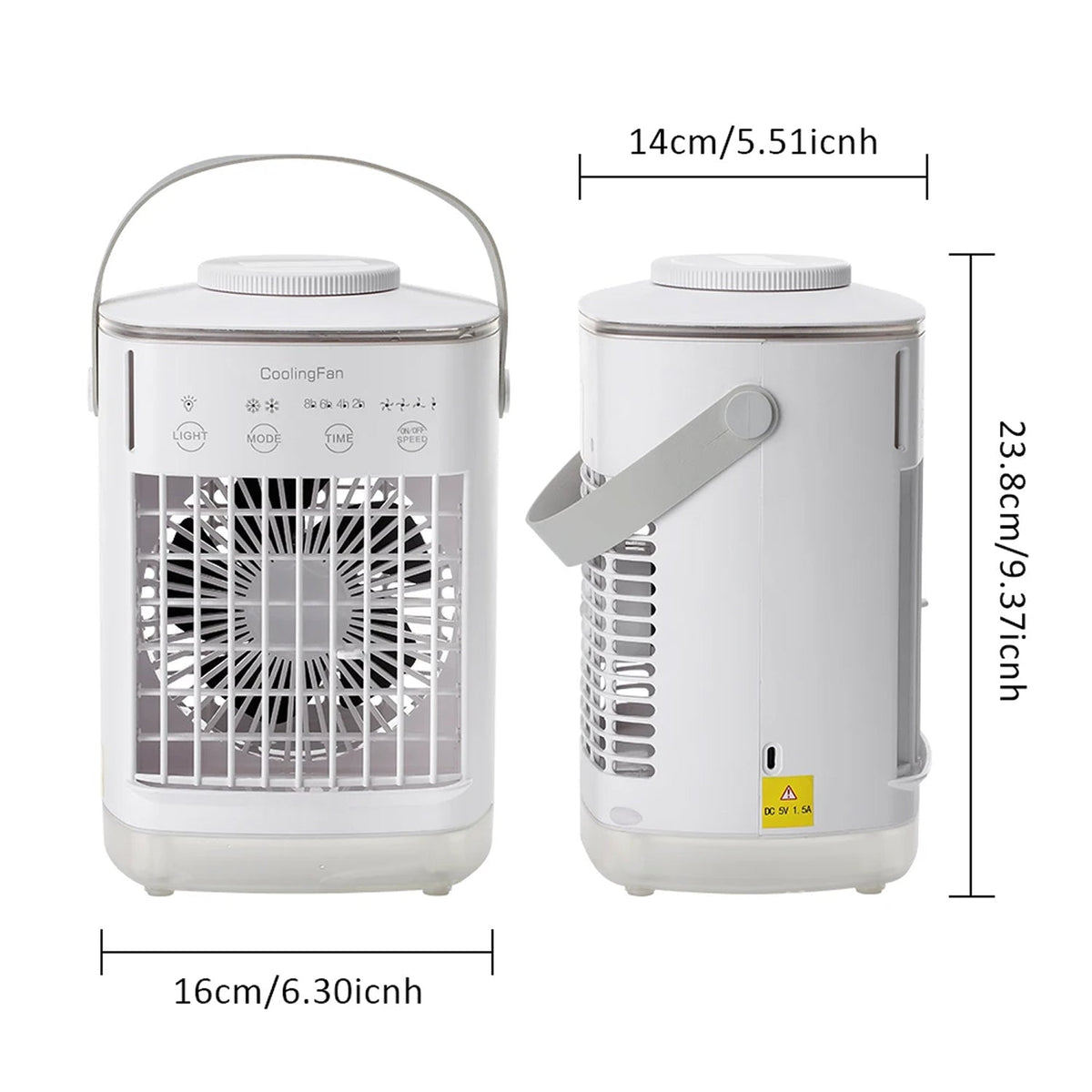 ArcticCori 700ml Portable Air Conditioner USB Personal Cooler