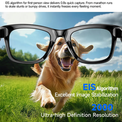 AuraLens Smart AI Glasses with Camera and Translation