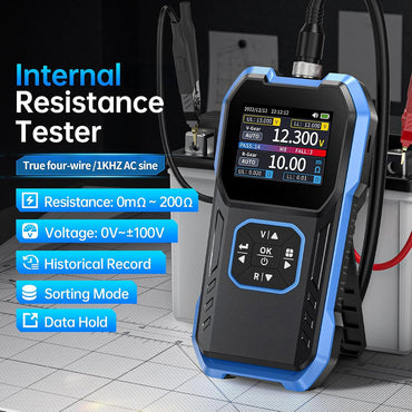 AvieHast Professional 4-Wire Internal Resistance & Voltage Tester