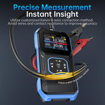 AvieHast Professional 4-Wire Internal Resistance & Voltage Tester