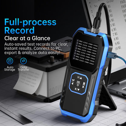 AvieHast Professional 4-Wire Internal Resistance & Voltage Tester
