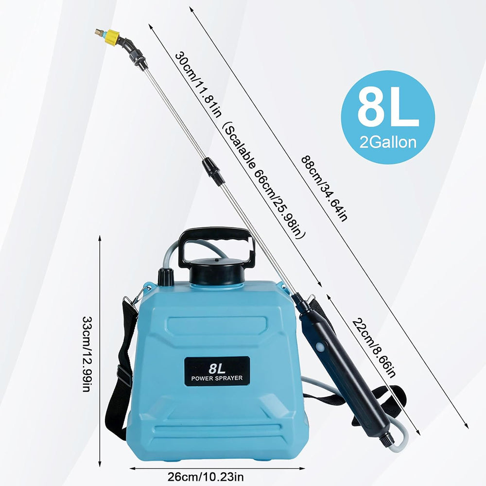 AvilMarsh Electric Backpack Sprayer for Garden and Lawn Care