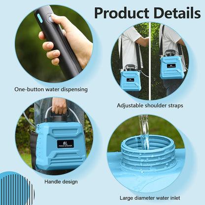 AvilMarsh Electric Backpack Sprayer for Garden and Lawn Care
