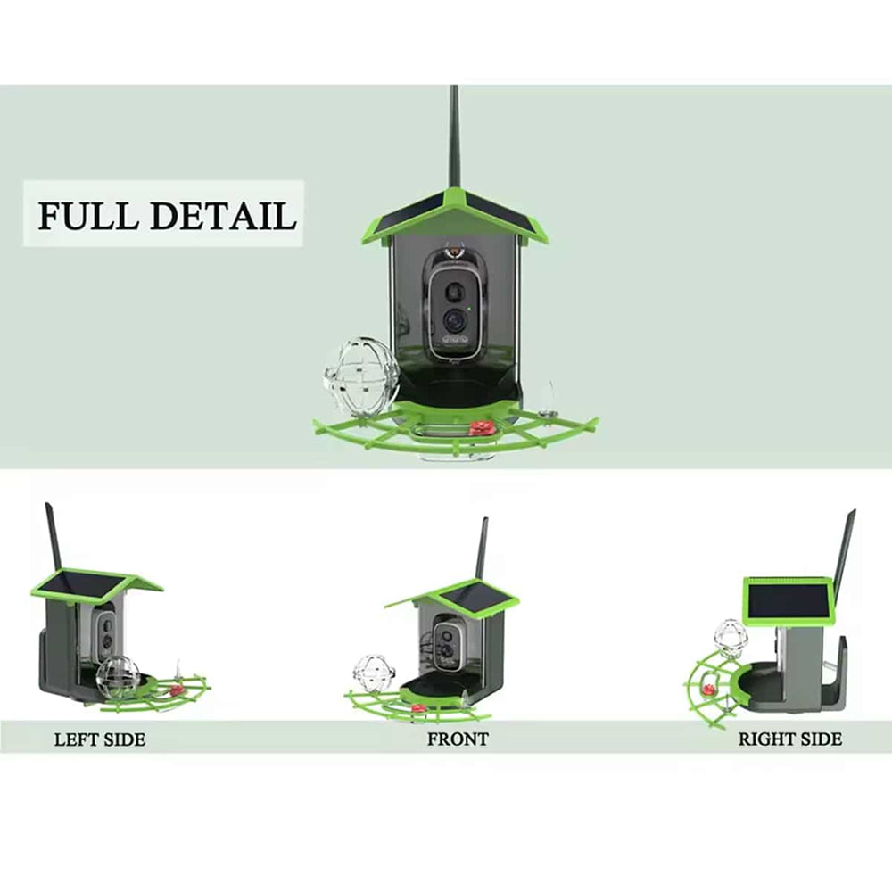 DeasNocx WiFi Bird Feeder Camera 1080P HD Night Vision