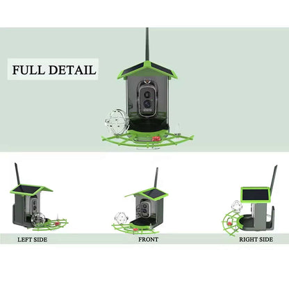DeasNocx WiFi Bird Feeder Camera 1080P HD Night Vision