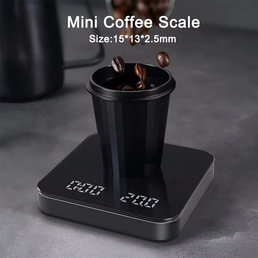GossWic 0.1g Precision Coffee Scale with Auto-Timer