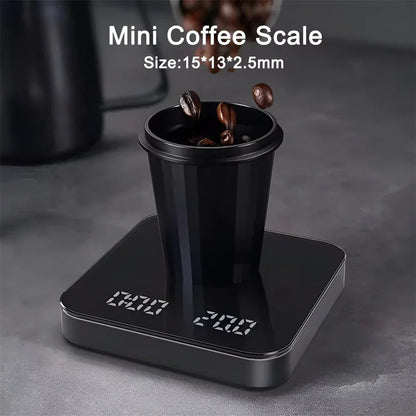 GossWic 0.1g Precision Coffee Scale with Auto-Timer