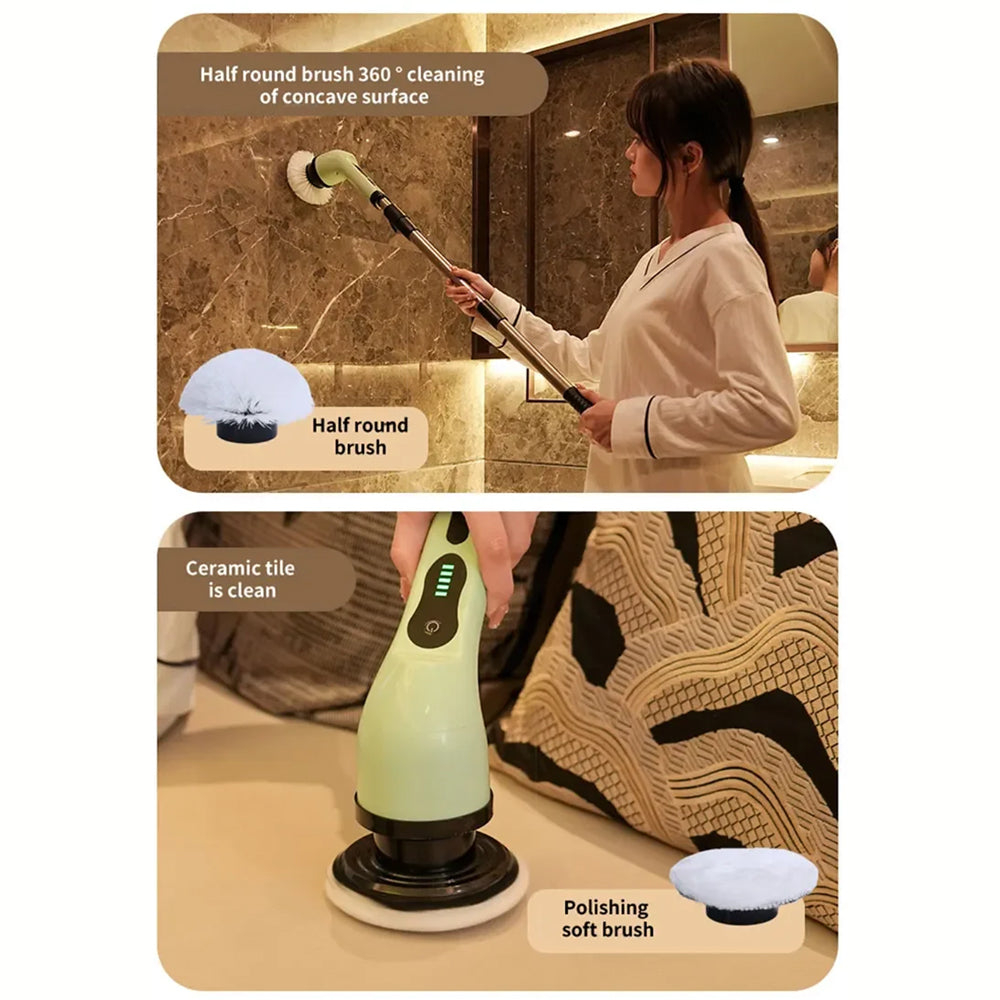 BlitoScrub Electric Spin Scrubber for Deep Cleaning