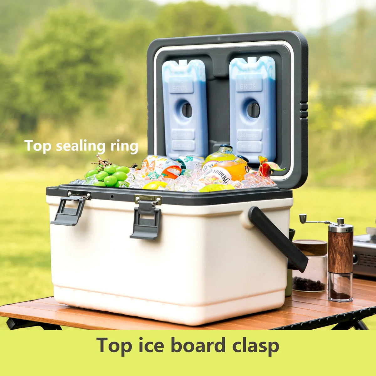 BoxenKovi Cool Box | 60-Hour Ice Retention & Triple-Layer Insulation