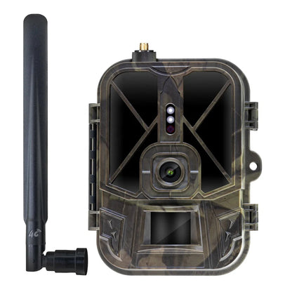 BushiCame 4G LTE 4K Night Wildlife Camera for Garden & Hunting