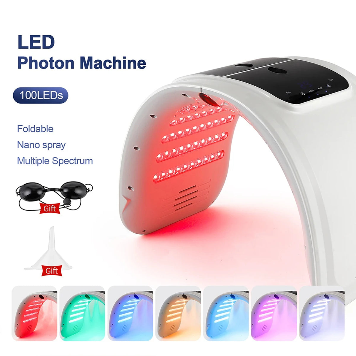 CanbiMart LED Therapy with Nano Spray Skincare