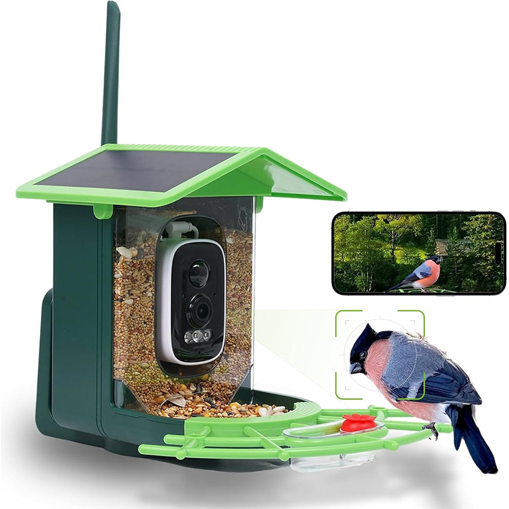 DeasNocx WiFi Bird Feeder Camera 1080P HD Night Vision