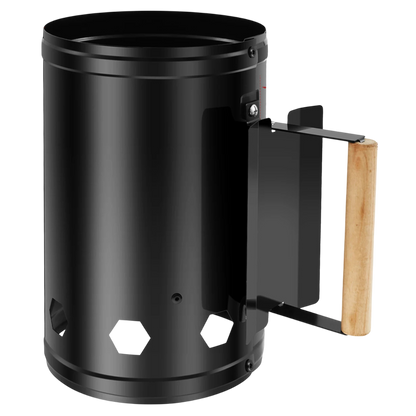 ChimiLaci Rapid Fire Charcoal Chimney Starter with Safety Handle
