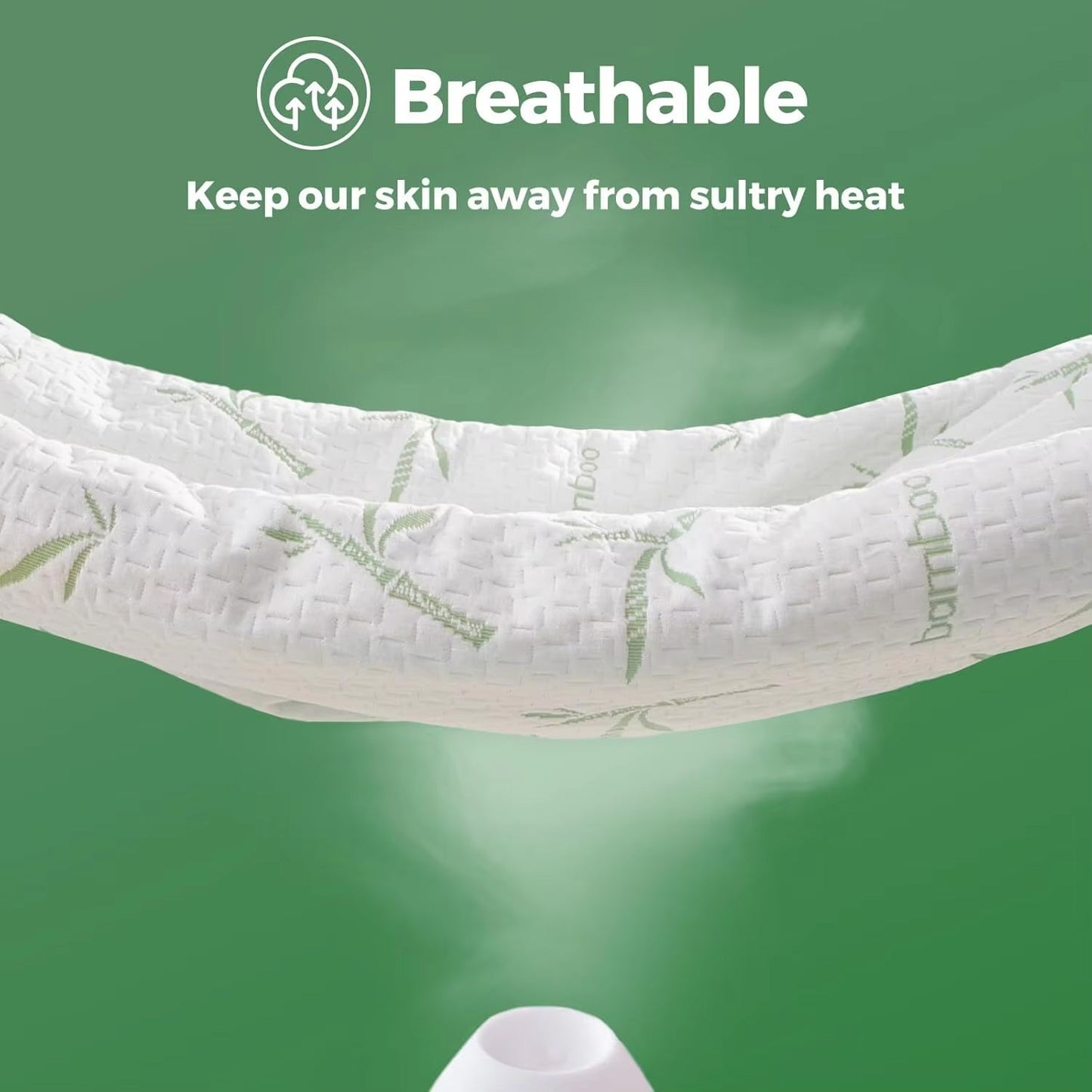 CosheMiv Cooling Bamboo Sheets Waterproof Deep Pocket