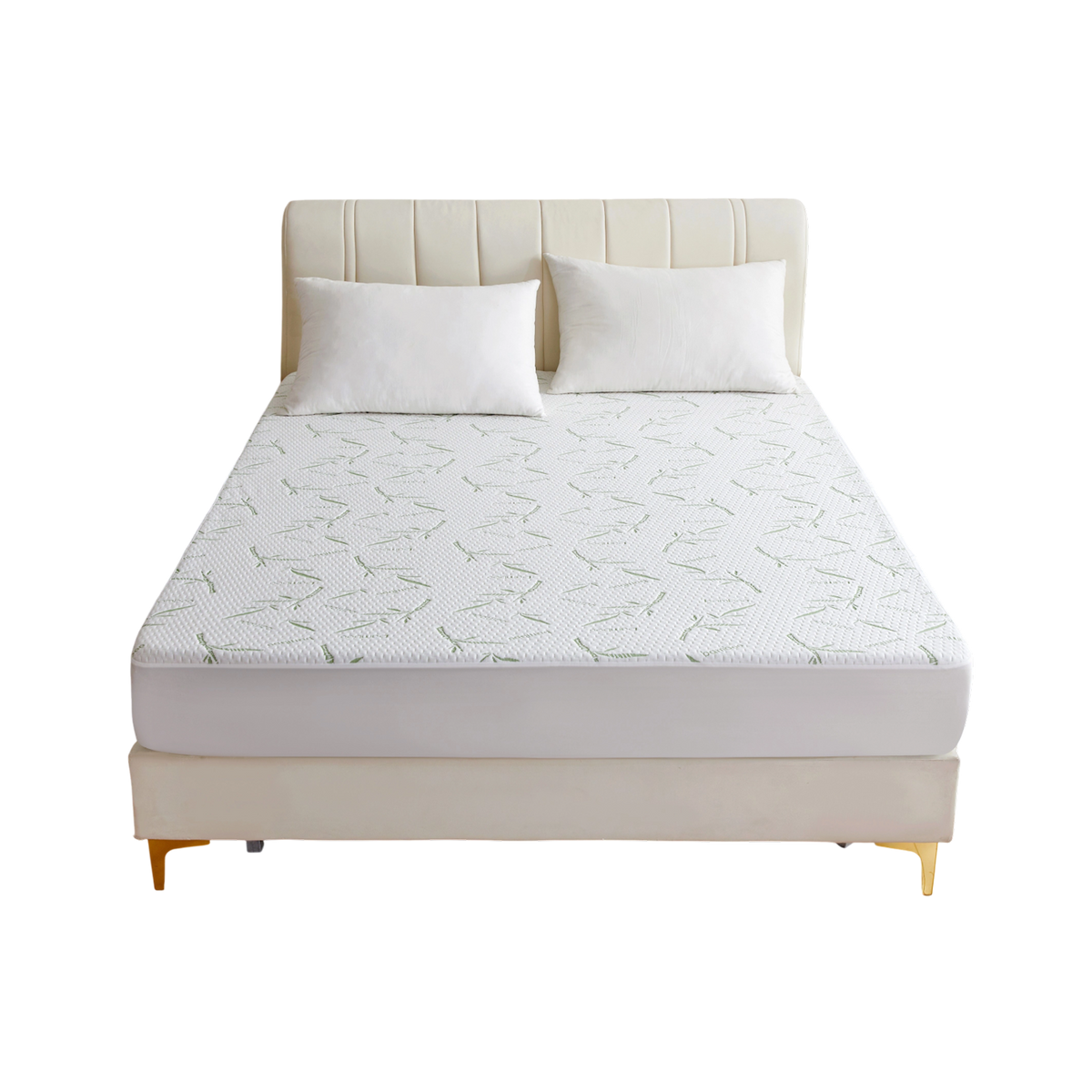 CosheMiv Cooling Bamboo Sheets Waterproof Deep Pocket