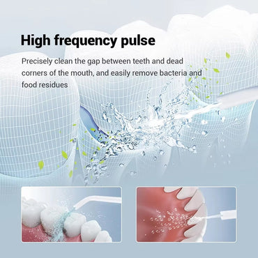 Professional Cordless Water Flosser with 30-Day Battery
