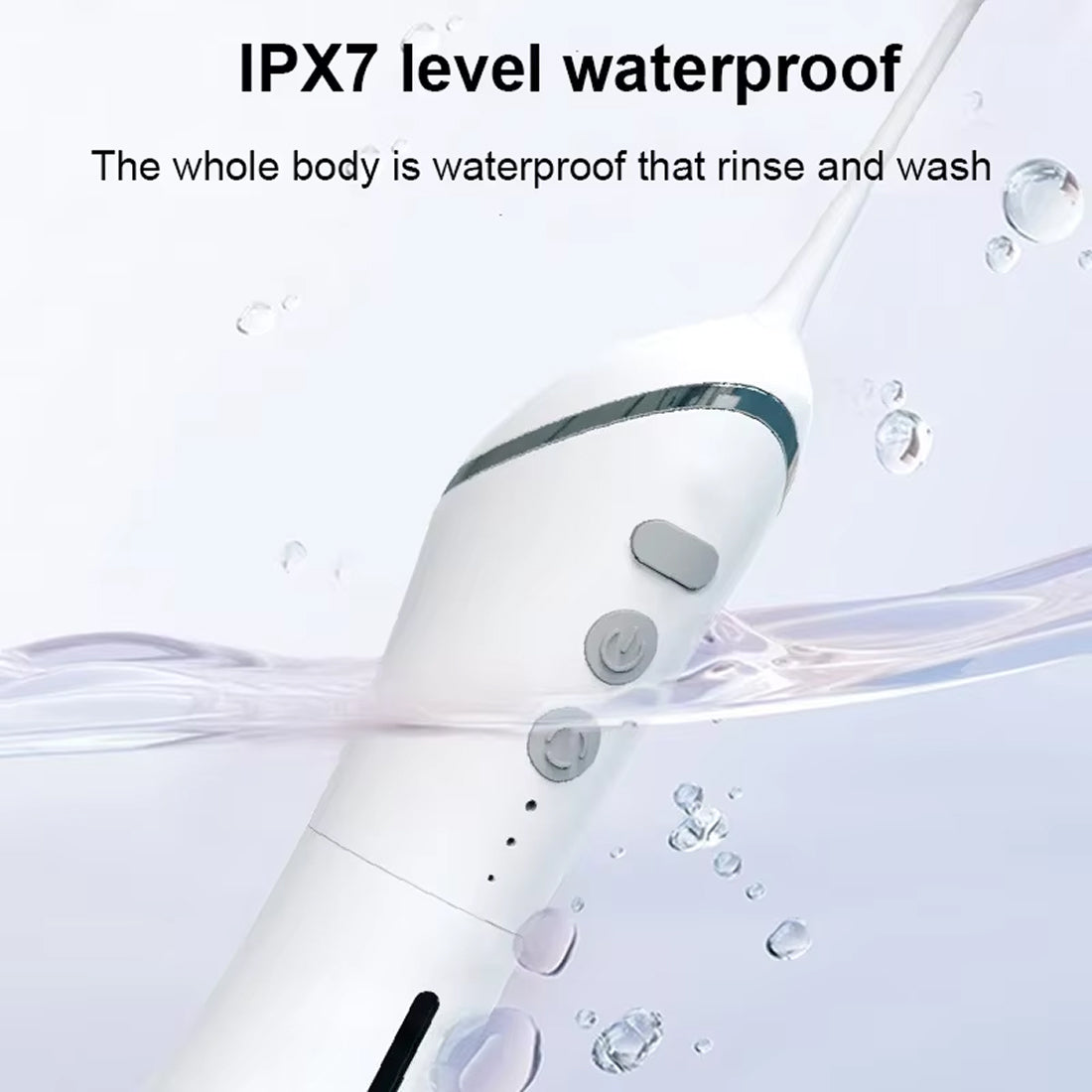 Professional Cordless Water Flosser with 30-Day Battery