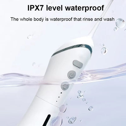 Professional Cordless Water Flosser with 30-Day Battery