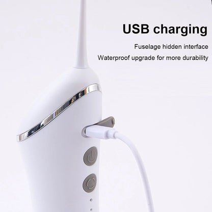 Professional Cordless Water Flosser with 30-Day Battery