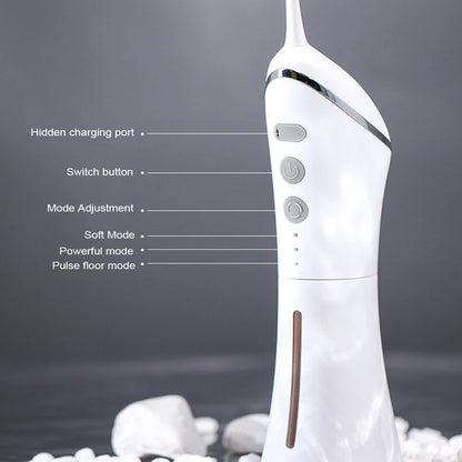 Professional Cordless Water Flosser with 30-Day Battery