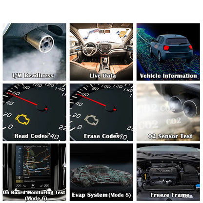 CodiRedix OBD2 Car Diagnostic Tool - 35,000+ DTC Library