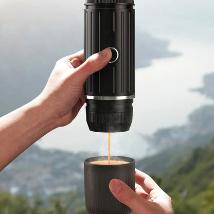 CofeMeki 19-Bar Portable Espresso Maker with Rechargeable Battery