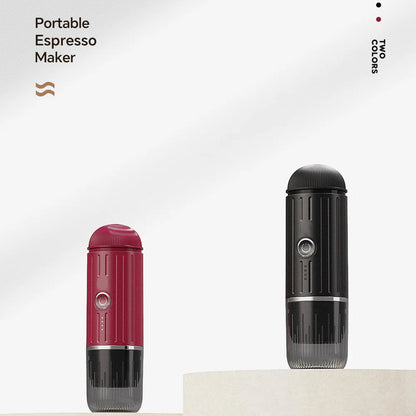 CofeMeki 19-Bar Portable Espresso Maker with Rechargeable Battery