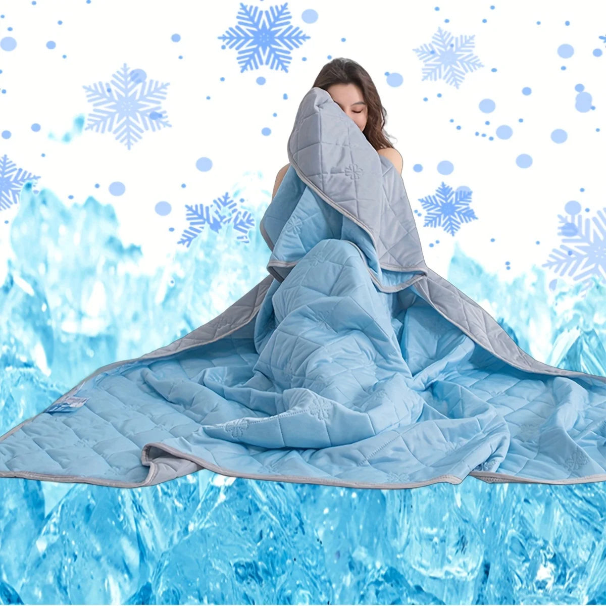 ColaxKavi Breescape™ Cooling Blanket for Night Sweats & Menopause