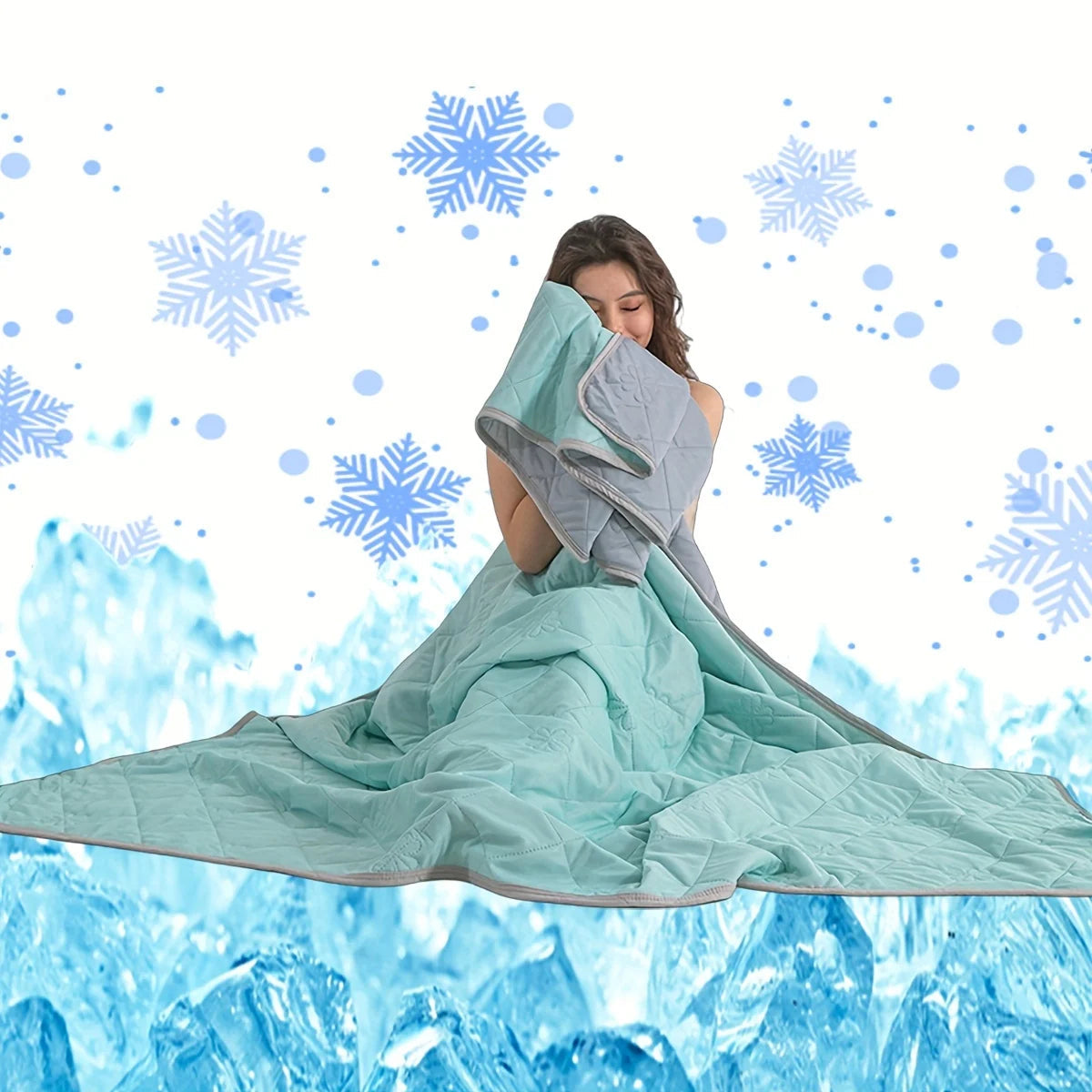 ColaxKavi Breescape™ Cooling Blanket for Night Sweats & Menopause