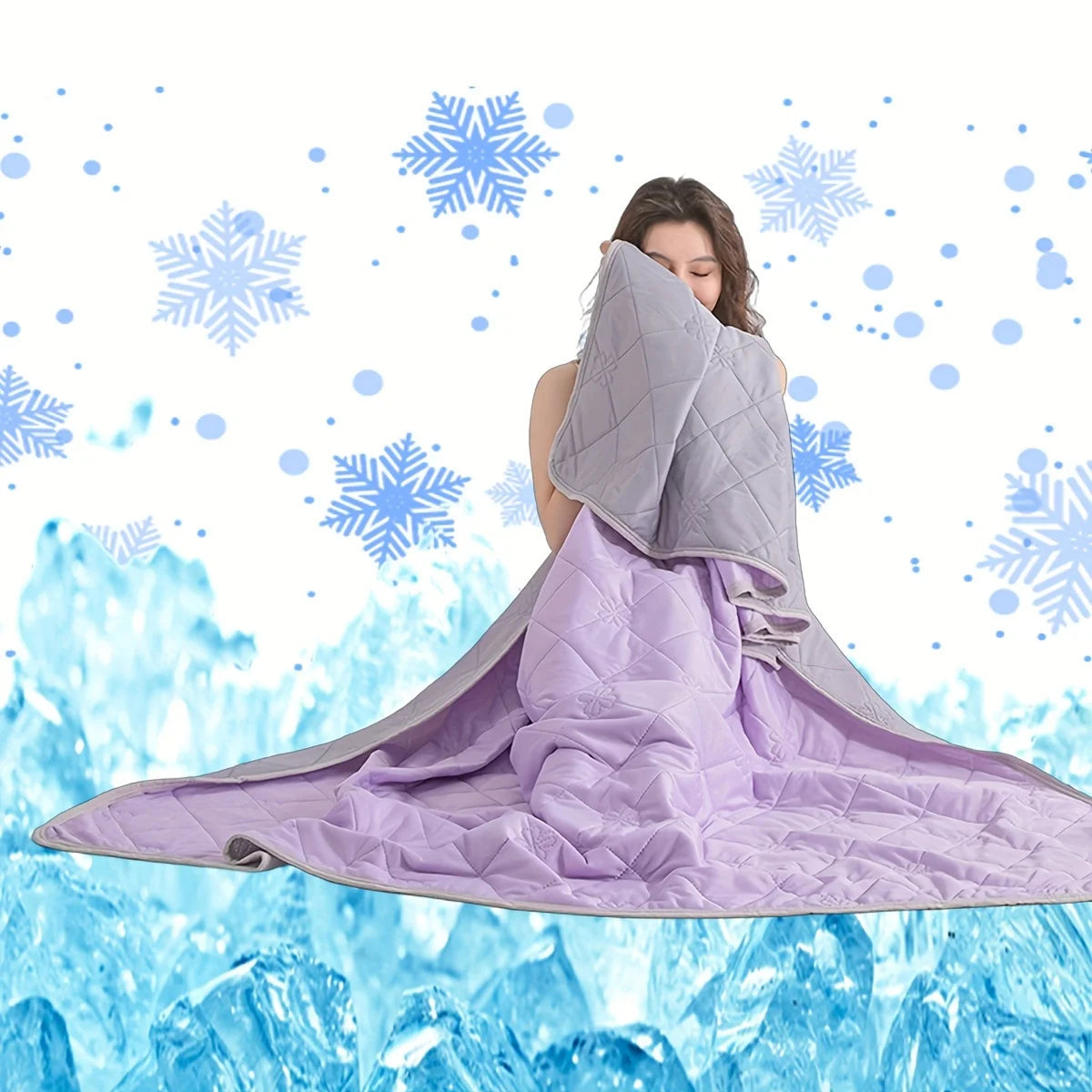 ColaxKavi Breescape™ Cooling Blanket for Night Sweats & Menopause