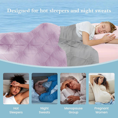 ColaxKavi Breescape™ Cooling Blanket for Night Sweats & Menopause