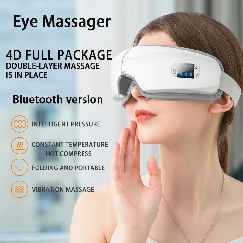 ComfaEye Eye Massager with Heat and Vibration for Strain Relief