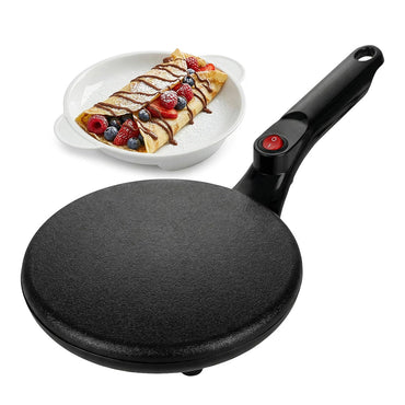 CrepiLik 8-Inch Electric Crepe Maker & Griddle Kit