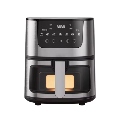 CrispDum Air Fryer 7L with Viewing Window and 2400W Rapid Heating