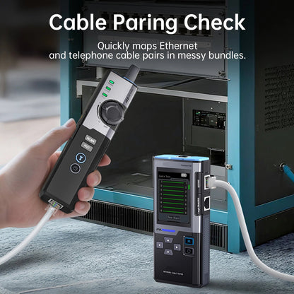 CronzTalin 10-in-1 Network Diagnostic Tool with PoE Detection