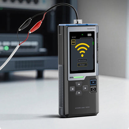 CronzTalin 10-in-1 Network Diagnostic Tool with PoE Detection