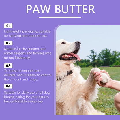 DeaEllant Protective Dog Paw Balm with Beeswax