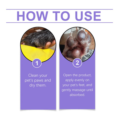 DeaEllant Protective Dog Paw Balm with Beeswax